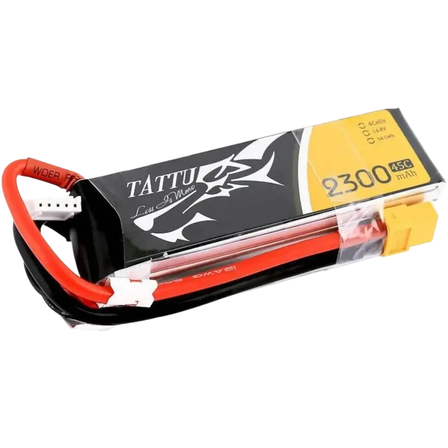 Аккумулятор LiPo 2300mAh 4S 14.8V 45C XT60